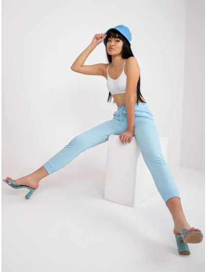 TO DR 1601003 tepláky.24 světle modrá TO DR 1601003 tepláky.24 světle modrá