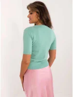 Dámská halenka PM BZ model 20982643 Mint zelená - FPrice