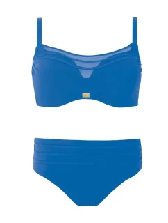 Dámské dvoudílné plavky  3  sv. modré  model 21129988 - Self