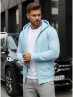 Pánská mikina s kapucí modrá Dstreet model 21962279 - FashionStreet