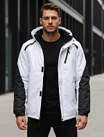 FashionStreet pánská lyžařská bunda bílá TX5130