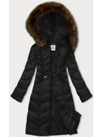 Černá prošívaná dámská bunda pro přechodné období model 21247189 - Glakate