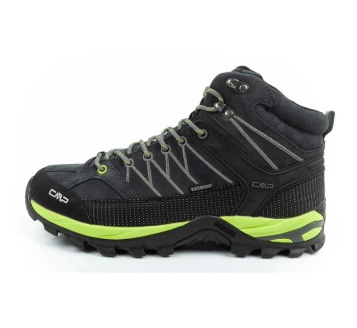 CMP Rigel pánské trekové boty odolné nepromokavé šedé
