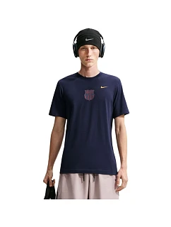 Pánské tričko Nike FC Barcelona tmavě modré IQ5030 498
