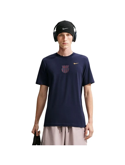 Pánské tričko Nike FC Barcelona tmavě modré IQ5030 498 Pánské tričko Nike FC Barcelona tmavě modré IQ5030 498