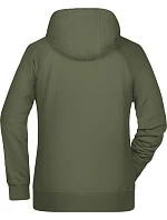 Dámská raglánová mikina s kapucí 02. olive model 22430576 - Daiber Dámská raglánová mikina s kapucí 02. olive model 22430576 - Daiber