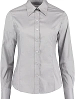 Kustom Kit KK 702 (6-24) Halenka Oxford s dlouhým rukávem 43.0702 silver grey