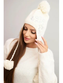 Dámská ušanka Emma K343 denim