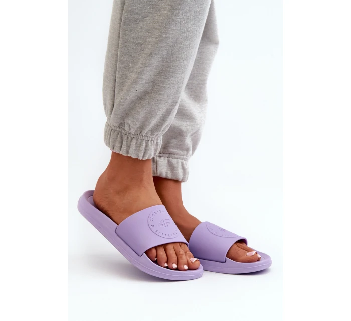 Dámské žabky 4FMM00FFLIF045-52S fialové