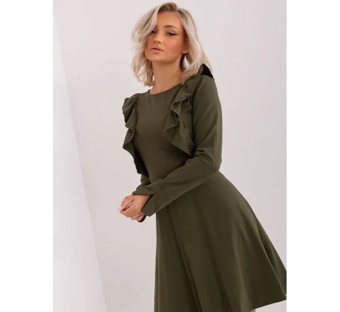 EM SK HW 20 395 šaty.34P khaki EM SK HW 20 395 šaty.34P khaki