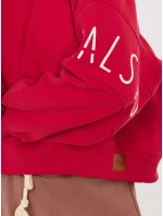 Mikina NS BL NS26117.02 červená Mikina NS BL NS26117.02 červená