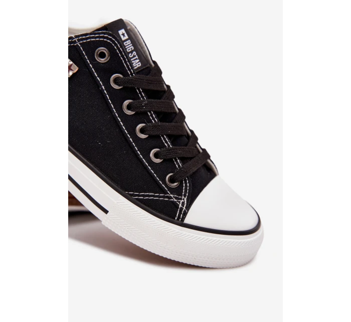 Pánské nízké tenisky Big Star  – černé