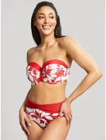 Dámský spodní díl plavek Oasis SW1587 Červená s bílou - Panache Dámský spodní díl plavek Oasis SW1587 Červená s bílou - Panache