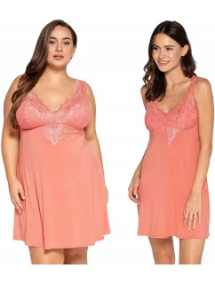 Dámská noční košile Viviane Terakota morela - Babella