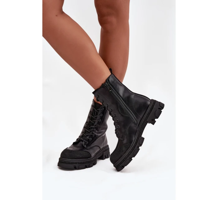 Šněrovací vyšší model 219114 Step in style