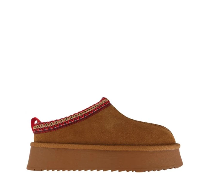 Dámské kožené boty Solo Soprani Couture Sabot fur Hugh Platform light brown SSW421P22 51 dámské Dámské kožené boty Solo Soprani Couture Sabot fur Hugh Platform light brown SSW421P22 51 dámské