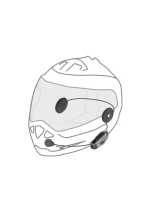 Interkom pro motocykly INTERPHONE U-COM 6R, sada pro 1 helmu