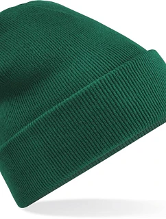 Beechfield B 45R Pletená čepice "Recycled Original" 53.045R bottle green