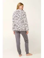 Župan na zip s potiskem   model 20517658 - Vamp