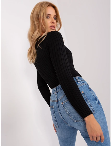Sweter PM SW model 22366180 czarny - FPrice Sweter PM SW model 22366180 czarny - FPrice