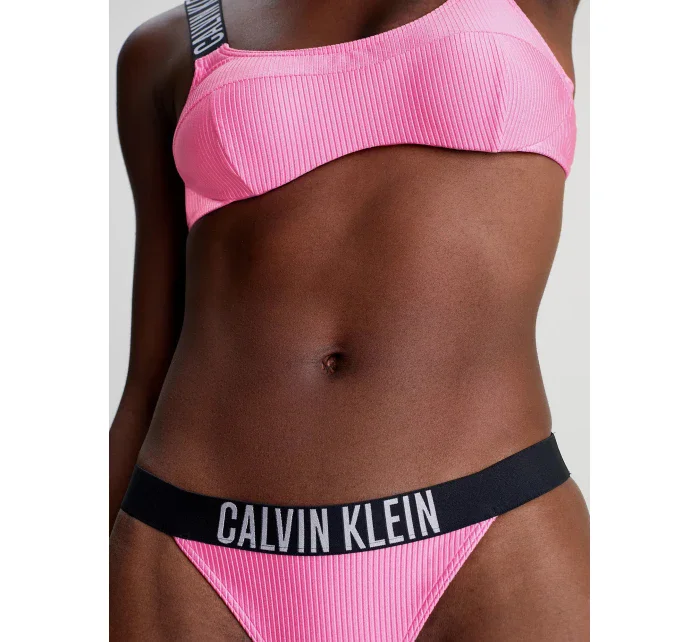 Dámské plavkové kalhotky růžové model 19641904 - Calvin Klein Dámské plavkové kalhotky růžové model 19641904 - Calvin Klein