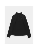 Dámská fleecová mikina W 4FAW23UFLEF031 20S černá - 4F