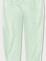 Tenké tepláky pistáciové (CK03-39)