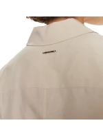 CALVIN KLEIN KOŠILOVÉ ŠATY ZE LNĚNÉ SMĚSI
