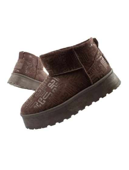 snow boots winter  boots dark brown dámské model 21406169 - Lee Cooper