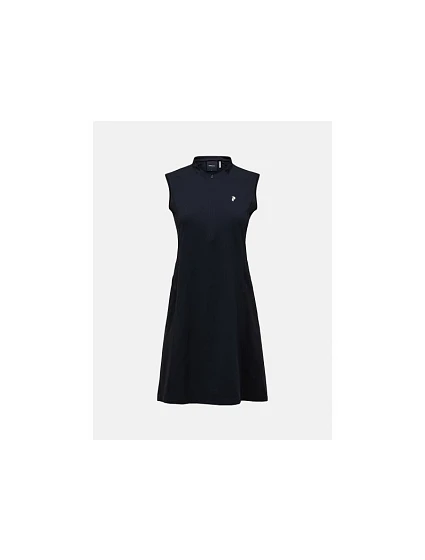 Šaty PEAK PERFORMANCE W Mountainbreath Dress, černé Šaty PEAK PERFORMANCE W Mountainbreath Dress, černé