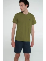 Vamp - Pánské pyžamo s kulatým výstřihem 20936 - Vamp