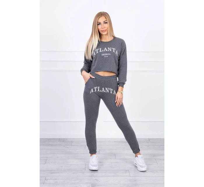 Atlanta tištěná sada grafit