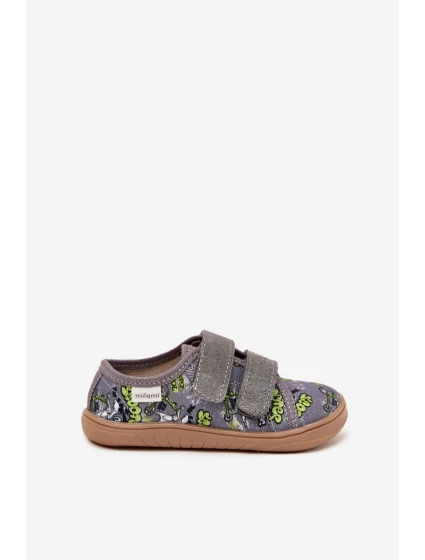 Pantofle Chlapecké S  Šedé model 21705469 - Milami
