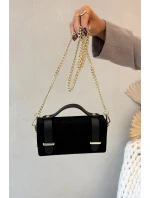 Kožená kabelka Z Semiše S Černá model 21728359 - Boto