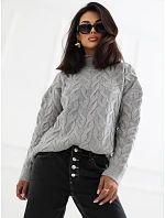 Sweter BA SW model 19014827 szary - FPrice