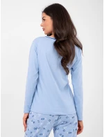 Pyžamo DU PI FP 007.69 světle modré