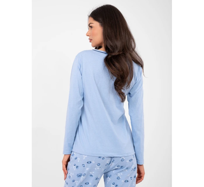 Pyžamo DU PI FP 007.69 světle modré