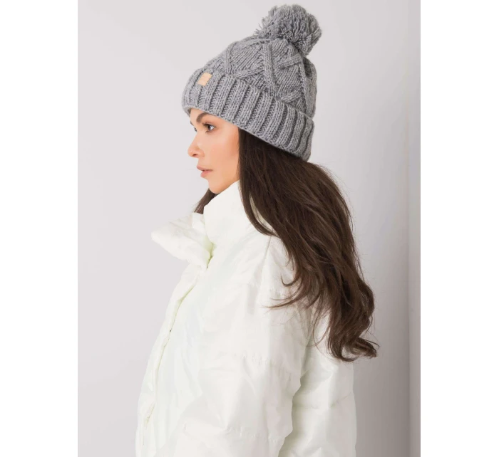Dámská čepice.18 šedá