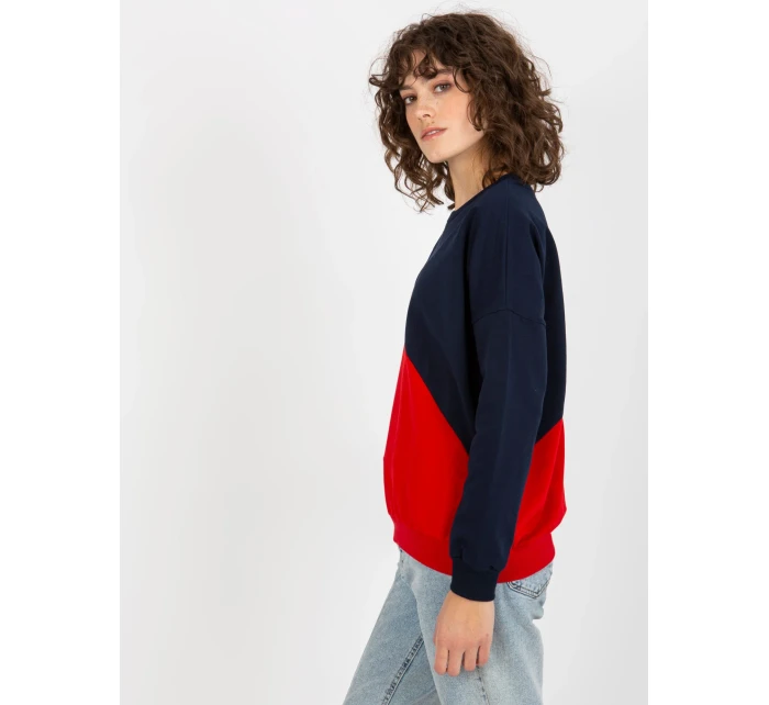 Mikina RV BL 8463.41P tmavě modrá červená Mikina RV BL 8463.41P tmavě modrá červená