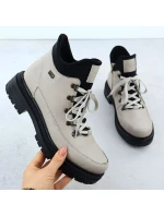 Dámské se zipem béžové model 21905914 - Rieker Dámské se zipem béžové model 21905914 - Rieker