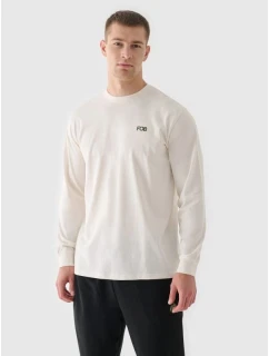 Pánské tričko oversize s potiskem a dlouhým rukávem model 21907571 - 4F