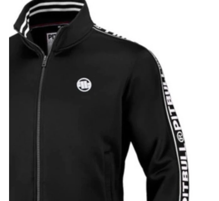 Pánská mikina Pit Bull West Coast Oldschool Tape Logo Terry Sweatshirt - 1423039