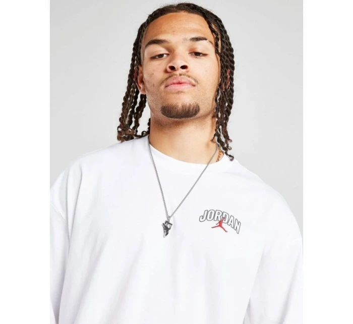 Pánské tričko Air Jordan Brooklyn Arch Logo White - model 21933650