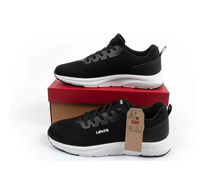 Levi's dámské sportovní tenisky Hudson fashionable black comfortable dámské