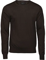 Tee Jays TJ 6000 Pánský svetr 18.6000 mocha Tee Jays TJ 6000 Pánský svetr 18.6000 mocha