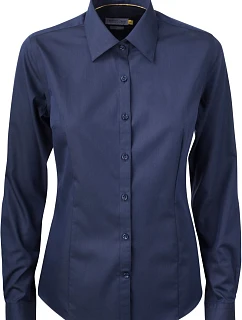 J.Harvest & Frost YB 50 Regular Women Keprová halenka s dlouhým rukávem 63.5003 navy