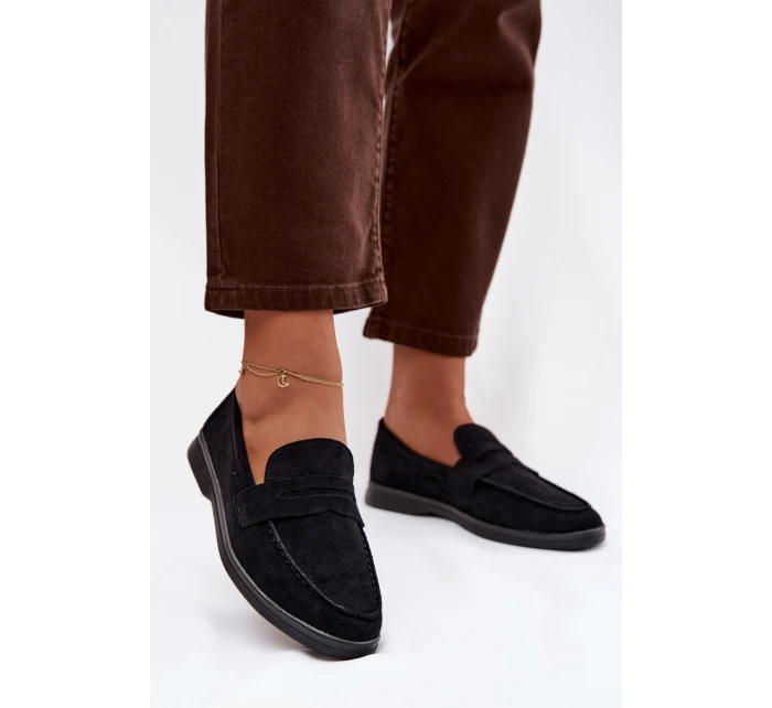 Dámské z eko semiše černé model 21900403 - Boto Dámské z eko semiše černé model 21900403 - Boto