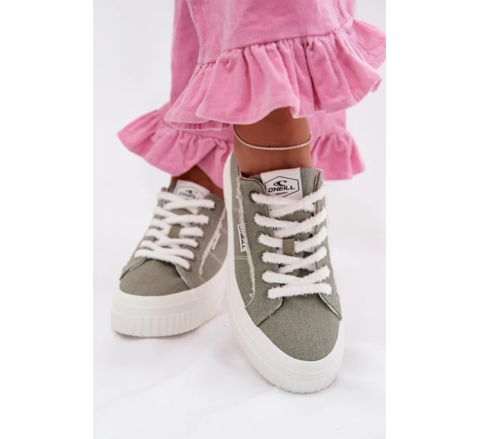 Dámské tenisky na platformě O`NEILL SPINNA C WOMEN LOW 90261009.05Z Zelené