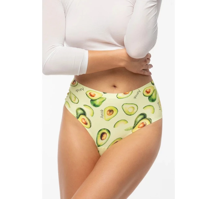 Kalhotky AVOCADO simple brasil maxi žluté - Julimex