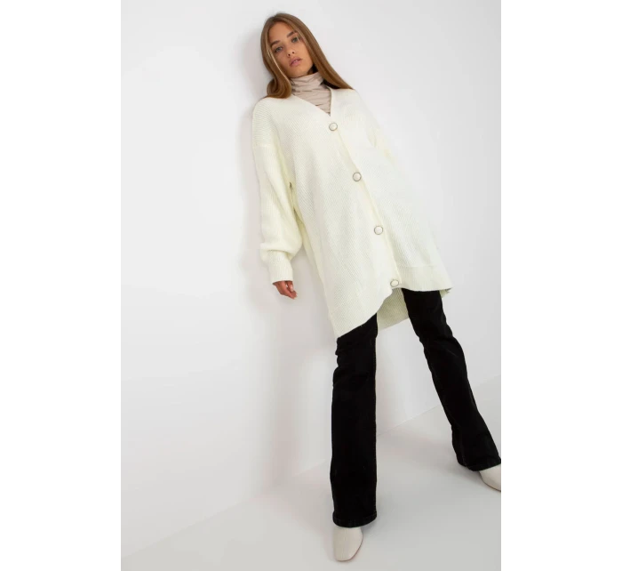 Svetr na zapínání model 171007 Rue Paris Svetr na zapínání model 171007 Rue Paris